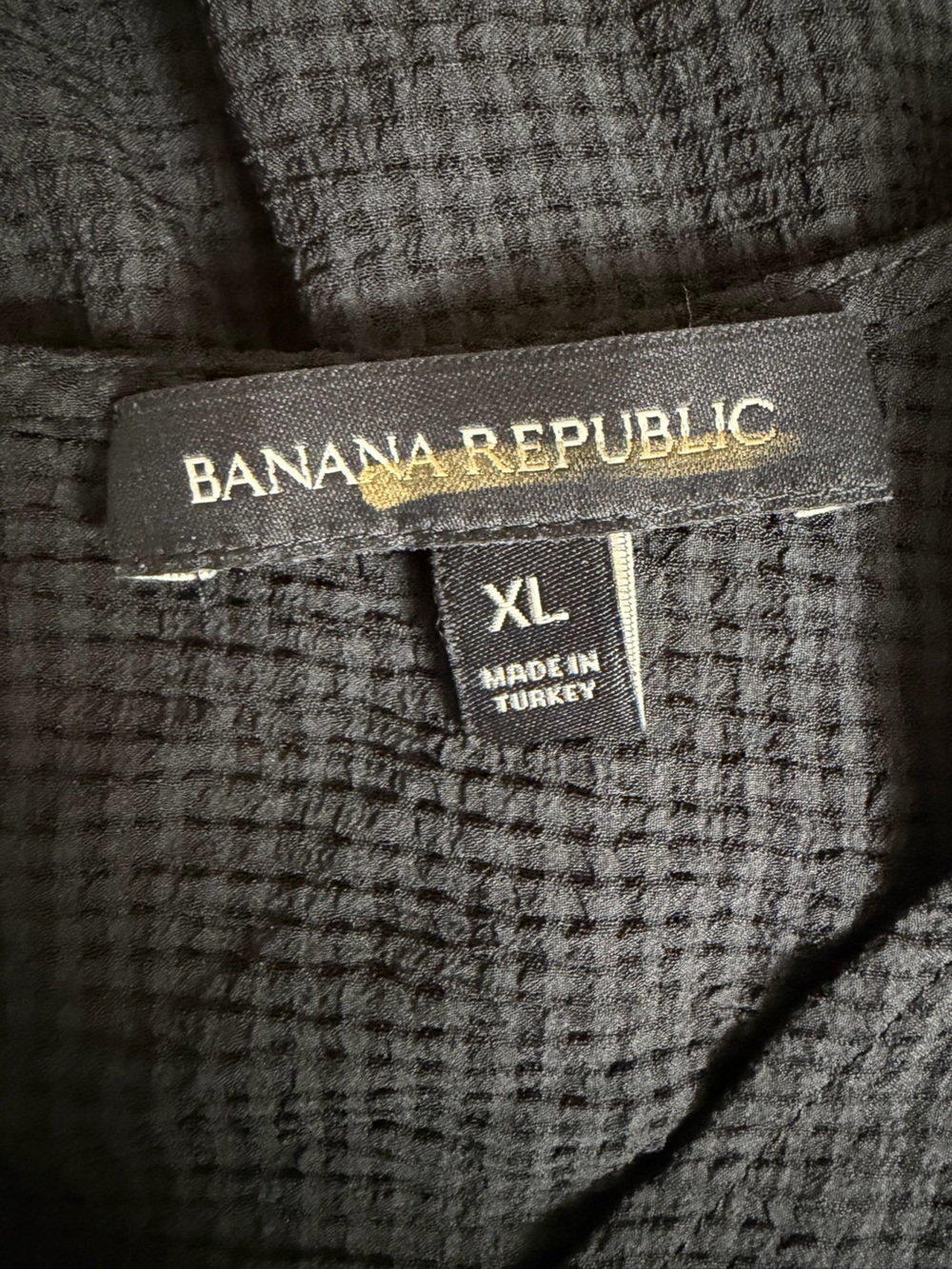 Banana Republic Black Sleeveless Tiered Tunic - XL - Picture 3 of 7